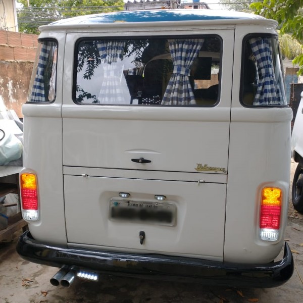 KIT PAR Placas da Kombi Mod-Clipper de 1976 a 2013-Tricolor-Pisca Laranja-->Obs SEM LANTERNAS